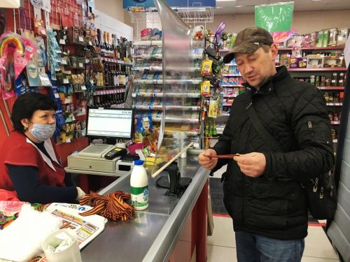 Около 2 тысяч Георгиевских лент раздали ачинцам в преддверии Дня Победы