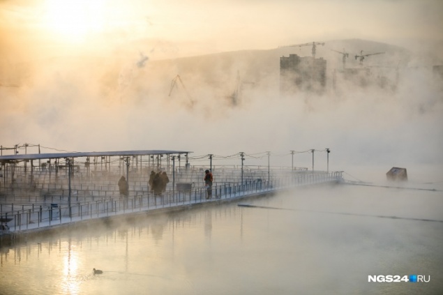 Морозные ночи вернутся в Красноярск в конце новой рабочей недели