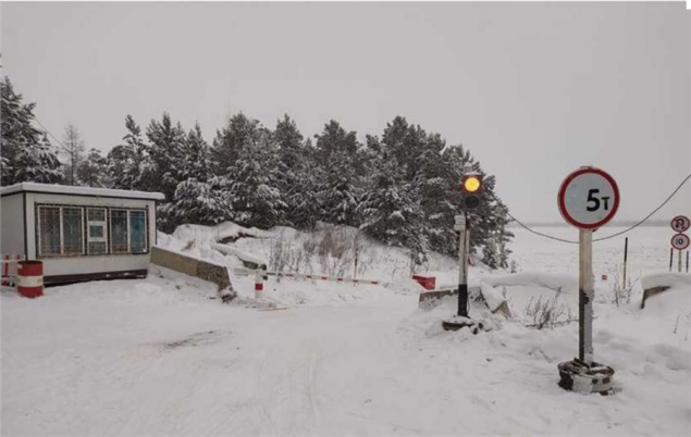 В Енисейском районе наморозили две ледовые переправы через Енисей