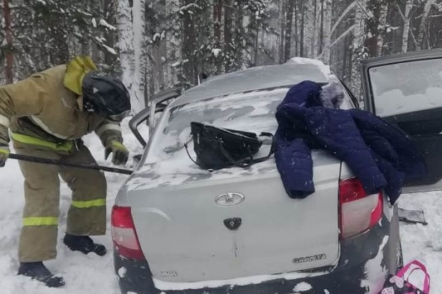 В смертельной аварии в Красноярском крае погибли 4 человека