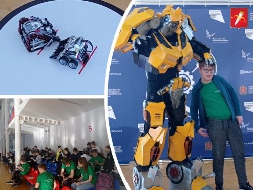 В Ачинске прошли бои роботов