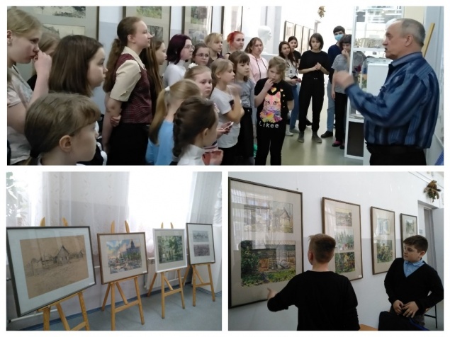 В Ачинской художественной школе открылась методическая выставка работ студентов Красноярского художественного училища им. В. И. Сурикова