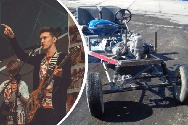 Школьник из Лесосибирска за 4 месяца собрал багги в гараже у отца