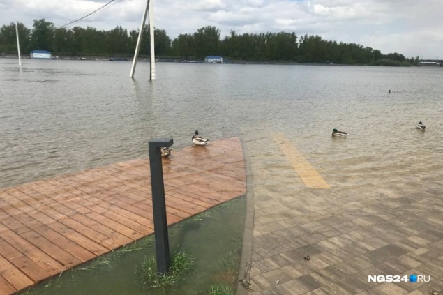 «Такое бывает раз в сто лет»: Енисею в июне предрекли аномально сильный паводок