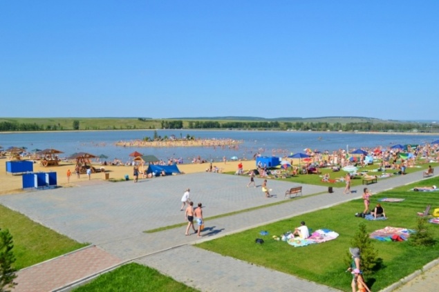 В Красноярске разрешили открыть первый в этом сезоне пляж
