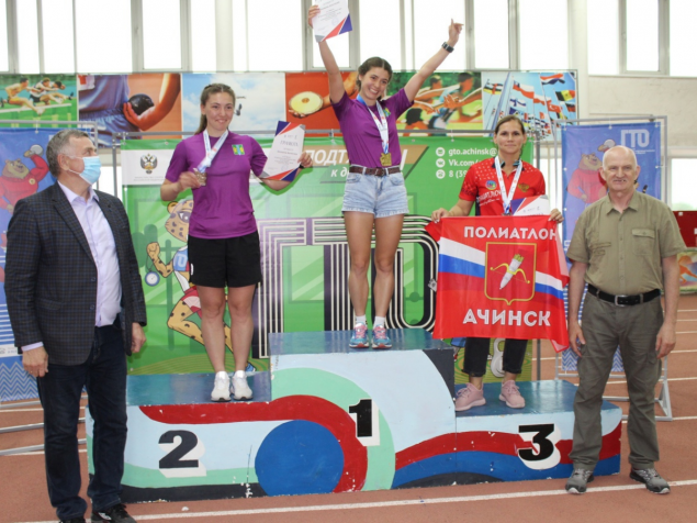 Ачинские спортсмены стали победителями краевых соревнований по полиатлону