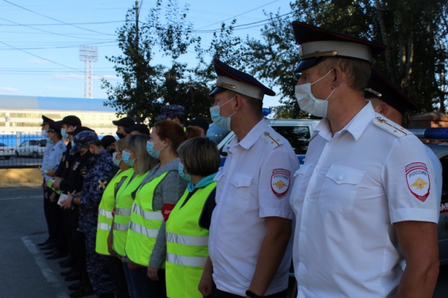 В Ачинске состоялся гарнизонный развод полицейских нарядов