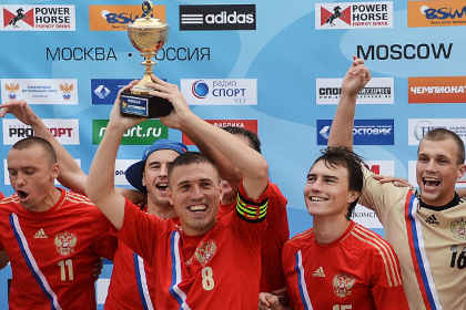 Сборная России по пляжному футболу выиграла Суперфинал Евролиги