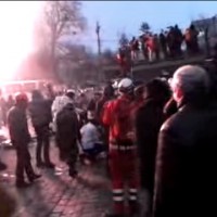 В Киеве начались столкновения протестующих с милицией