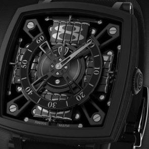 Самые черные в мире часы с одной стрелкой оценили в 95 тысяч долларов