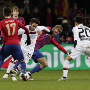 ЦСКА сыграл вничью с «Байером» в домашнем матче ЛЧ