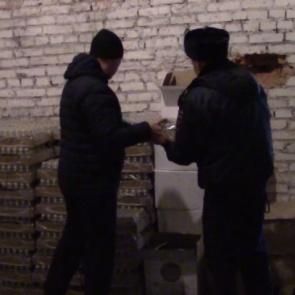 На ачинском оптовом складе изъяли 10 тысяч бутылок спиртосодержащего лосьона