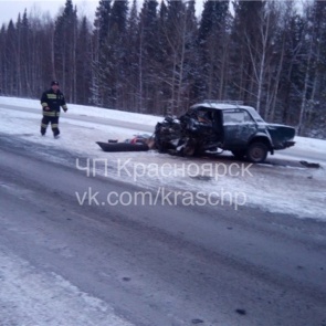 В ДТП на трассе «Ачинск-Красноярск» погибли два человека