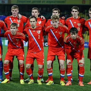 Молодежная сборная России по футболу забила семь мячей в ворота белорусов