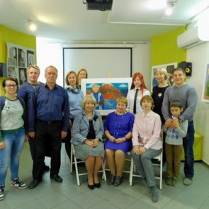 Ачинские художники открыли выставку памяти А.М. Знака