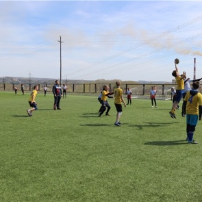 В Назарово прошел краевой детский турнир по регби на призы СУЭК