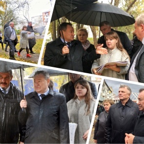 Мэр Ачинска осмотрел и наметил планы по благоустройству улицы Зверева в 2020 году