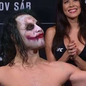 Боец UFC перевоплотился в Джокера и покорил фанатов