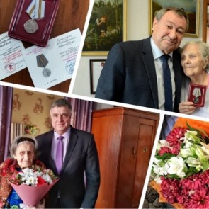 НАВСТРЕЧУ 75-ЛЕТИЮ ПОБЕДЫ: первые лица Ачинска вручили юбилейные медали ветеранам Великой Отечественной войны