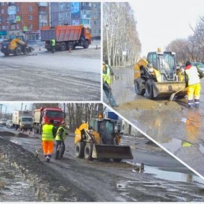 Муниципальный «Ачинский транспорт» приступил к поддерживающему ремонту городских дорог
