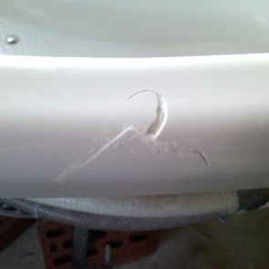 Как отремонтировать сколы. Восстановление эмали раковины