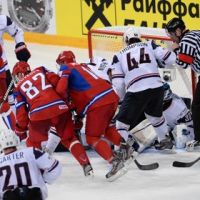 Россия сыграет с США в четвертьфинале ЧМ по хоккею