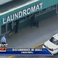 Сотни человек подрались в торговом центре во Флориде